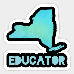 New York Educator Sticker